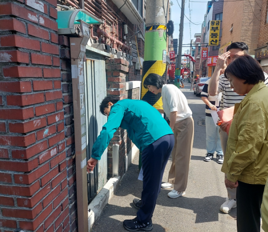 군포시 여름철 풍수해 사전대비 재해취약지역 현장점검